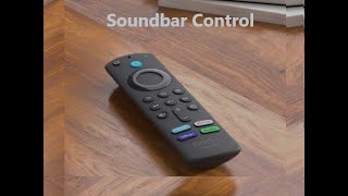 how to control your soundbar with a fire stick remote