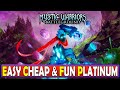 Easy cheap  fun platinum game ps4 ps5  mystic warriors battleground quick trophy guide