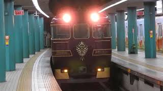 19200系　[特急]あをによし京都行き　奈良駅到着