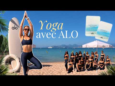 Je fais du yoga avec Alo sur la plage