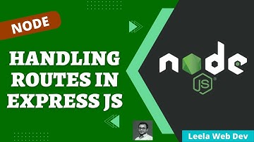 10. Handling different routes in the express Node project using middleware - NodeJS