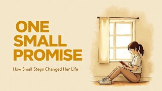 One Small Promise Changed Her Life | Small Steps, Big Change | Motivational Story ❤️