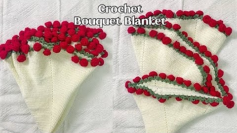 Crochet Roses Bouquet Blanket | Easy Amigurumi Tutorial | Beginner Friendly | Step by Step