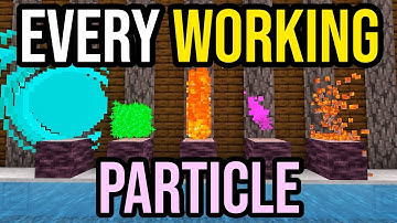 EVERY Working Particle Command! | Minecraft Bedrock & MCPE!