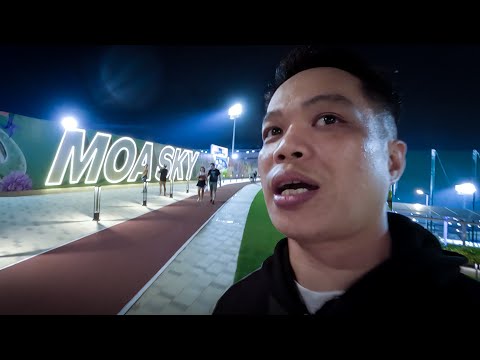 Walking at MOA