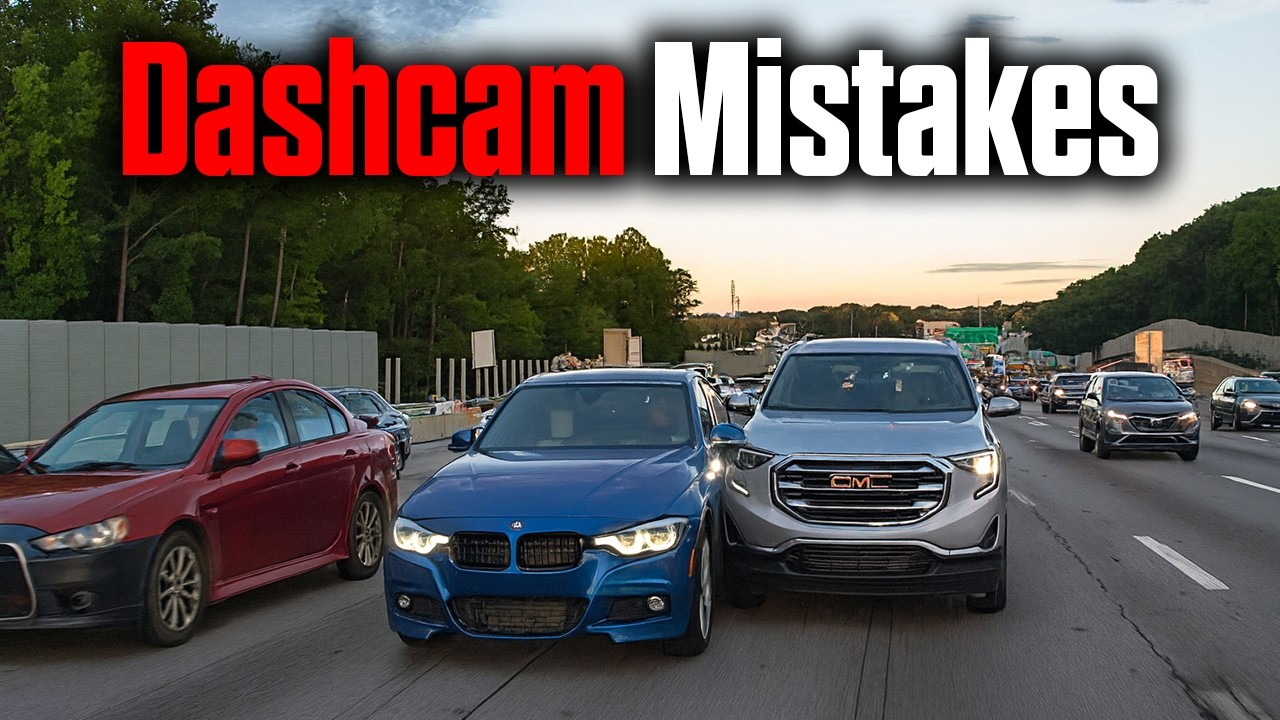 Real Dashcam Mistakes Drivers Must Never Repeat