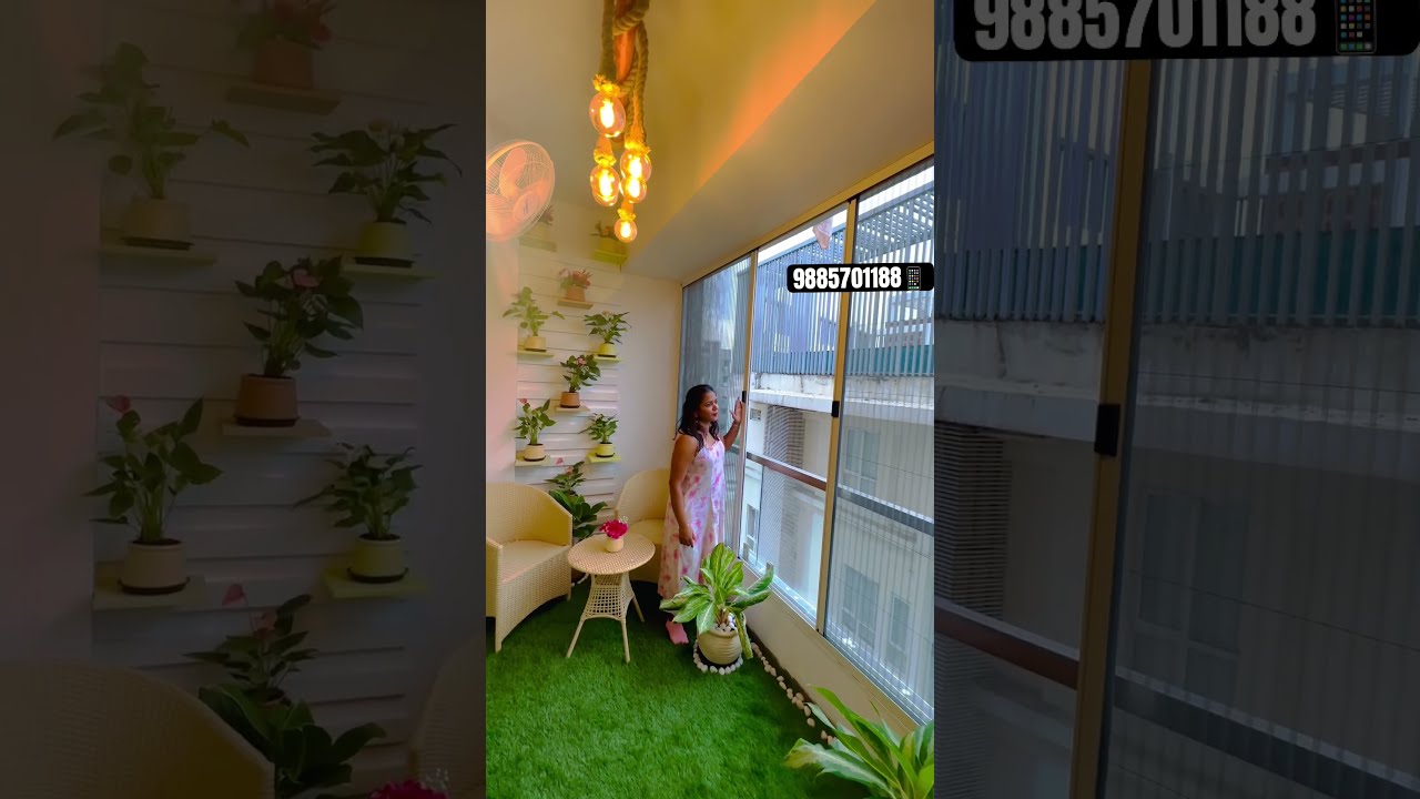 Balcony Maker Greenery Mosquito Mesh Door Happiness Homedecor