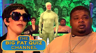 The Celebs Play Guess the Body Part | Big Fat Quiz of Everything