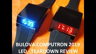 Bulova Computron LED 2019 re-edition vs 1976 vintage