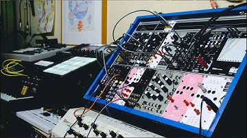 Using Maschine plus with Modular Eurorack + Reaktor + Qu-bit data bender, Mutable Instruments Rings