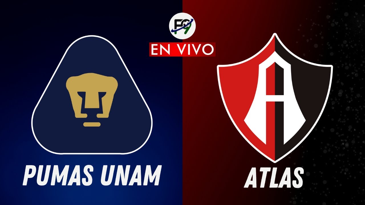 PUMAS VS ATLAS EN VIVO - LIGA MX - YouTube