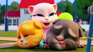 Talking Tom 🐱 Ağaçtan Ev Cankurtaranları ⭐ Çocuklar İçin Çizgi Filmler ✨ Super Toons Tv Animasyon