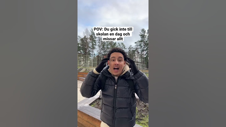 När man inte går till skolan 😂