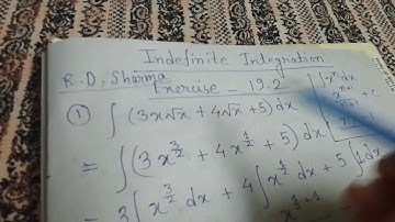 Integration Ex-19.2 Part-1 R.D.Sharma class 12