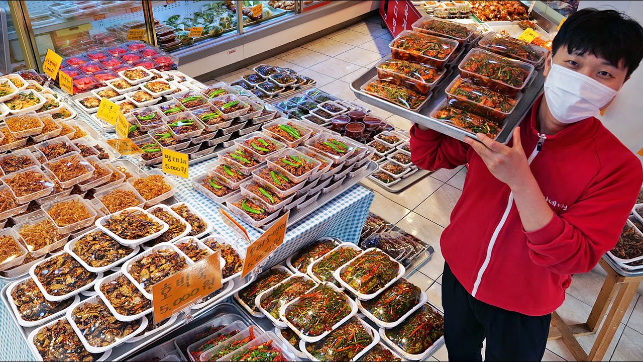 도합 650만뷰 홍가네반찬! 전메뉴 돌아오다! 구독자분들이 제발 전국 택배 가능하게 해달라고 두손 모아 요청하는 정성가득 대박반찬 전메뉴/Korean food/street food