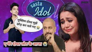 This poor guy made Neha Kakkar cry in Indian Idol. Hey my friend come back 😭 sasta idol season 1