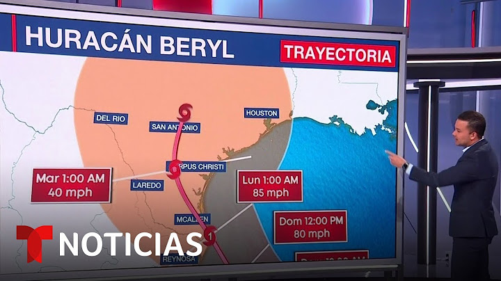 Beryl podría significar un riesgo para el sur de EE.UU. | Noticias Telemundo