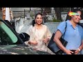 Sobhita Dhulipala &amp; Singer Shaan Spotted For Song Shoot At Bhumi Namaskar Campaign #sobhitadhulipala