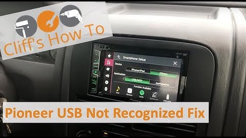 Pioneer USB Fix: USB Not Recognized