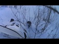 Снегоход. Тайга Варяг 550 пухляк. Управляемость с накладками на всех скоростных режимах.