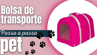 Bolsa de Transporte Pet Viagem.(Passo a Passo da Costura) by Hp Modelagem 17,847 views 1 year ago 40 minutes