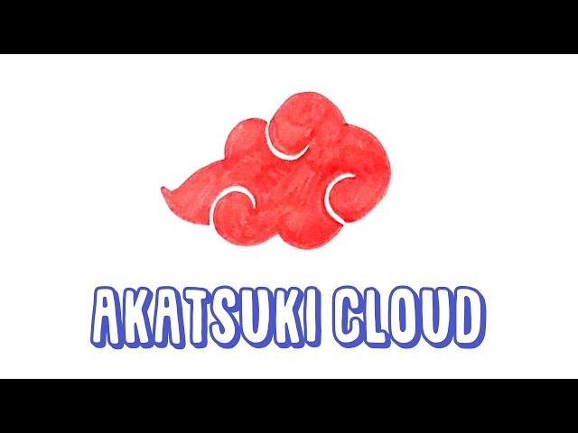 Como Desenhar o Logo Da AKATSUKI