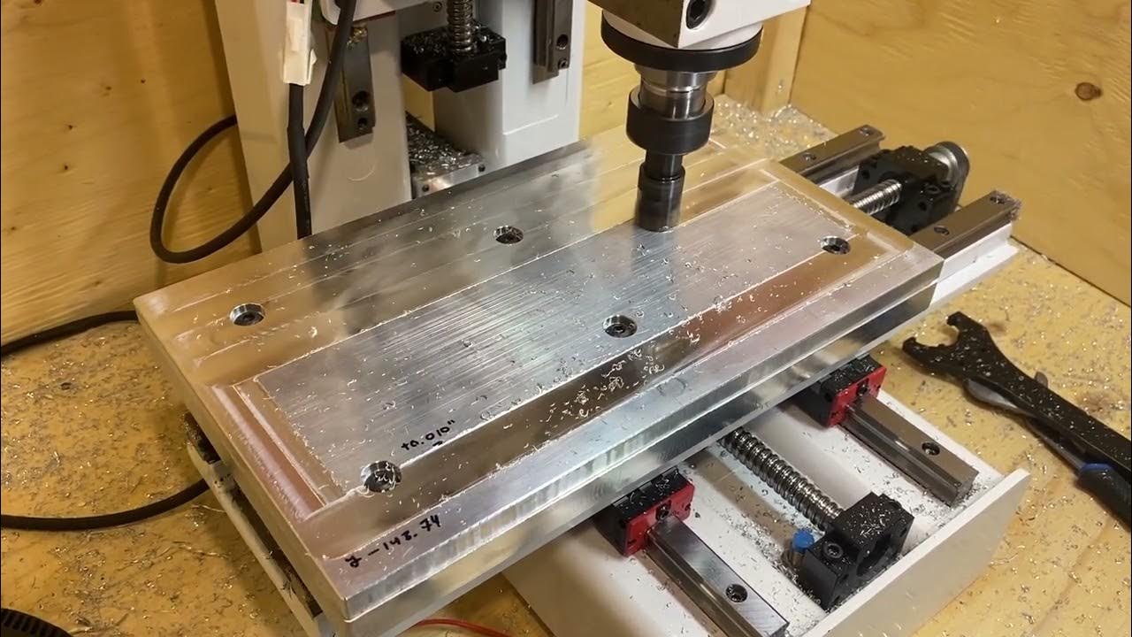 VMC CNC Mill Fixture Plate Facing YouTube