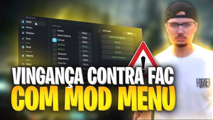 ADM deixou eu usar mod menu na cidade ! #fivem #antirp #gtarp #magnatt