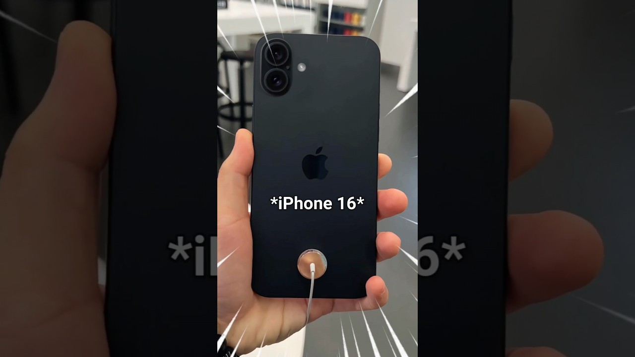 new iphone 16 design leak #smartphone #15pro #tech #unboxing