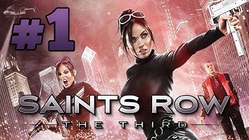 Saints Row The Third Walkthrough Part 1 - Heist Gone Wrong (Xbox)