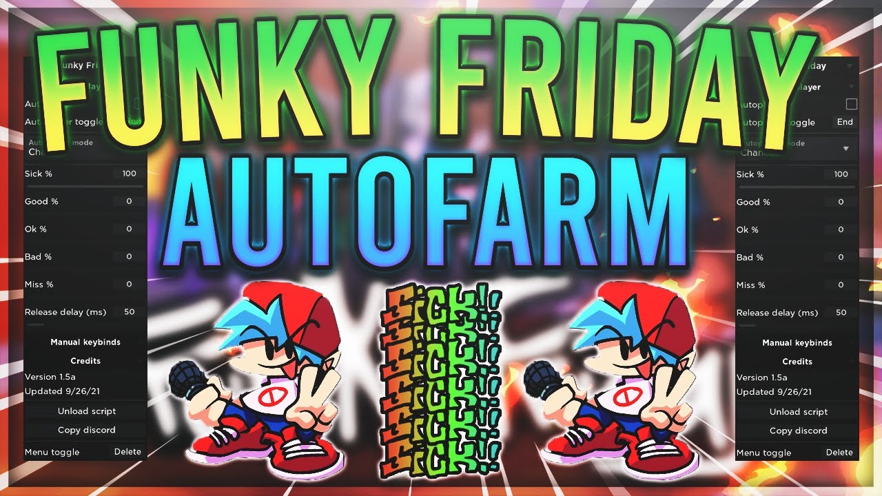 UPDATED] Funky Friday Script / GUI Hack, AUTOPLAY, Winstreak + Points  Farm