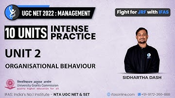 Organisational Behaviour Most Important Questions || UGC NET 2022 Paper 1| OB MCQs | U-2 | IFAS