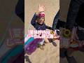 夏休みVlog🏖️海に行く日の小学生のバッグの中身紹介! #夏休み #小学生 #バッグの中身 #shorts