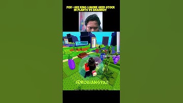 Pov : You See King Limone Stock In Plants Vs Brainrots #roblox