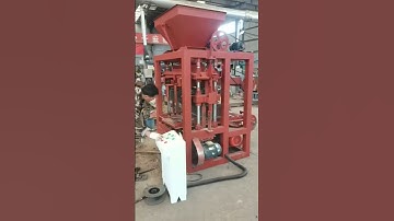 small semi automatic vibration cement concrete paving block making machine for double big T pavers