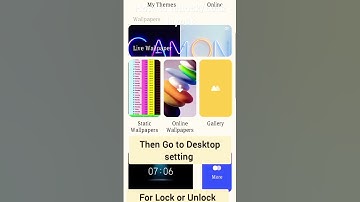 How to unlock/lock home screen layout? #android #phone #Homescreen