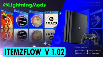 PS4 Itemzflow Game Manager v1.02 by LightingMods