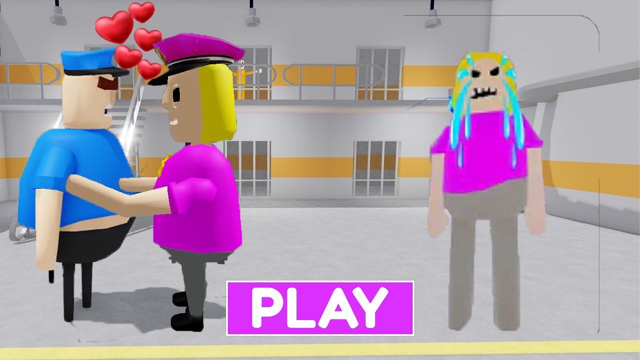 SECRET UPDATE POLICE MAN FALL IN LOVE WITH POLICE GIRL OBBY ROBLOX # ...