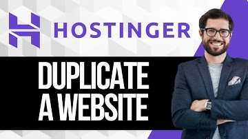 How to Duplicate a Website in Hostinger Website Builder