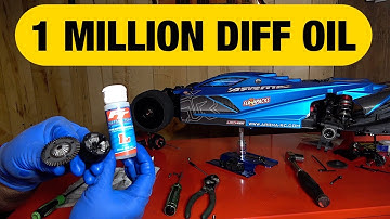 Arrma Limitless Rear Diff removal and change diff oil to 1 MILLION