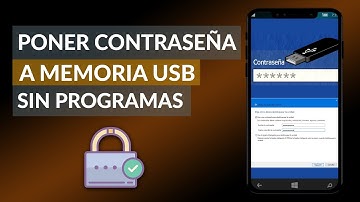 Cómo Poner Contraseña a una Memoria USB sin Programas - Clave a un USB