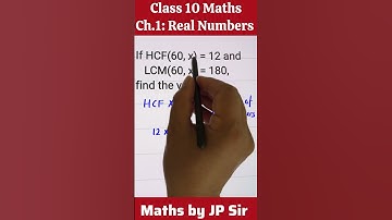 Class 10 Maths YT Short by JP Sir | Chapter 1 Real Numbers