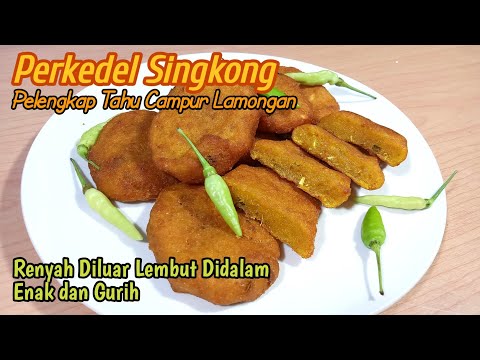 Resep Perkedel Singkong Tahu Campur