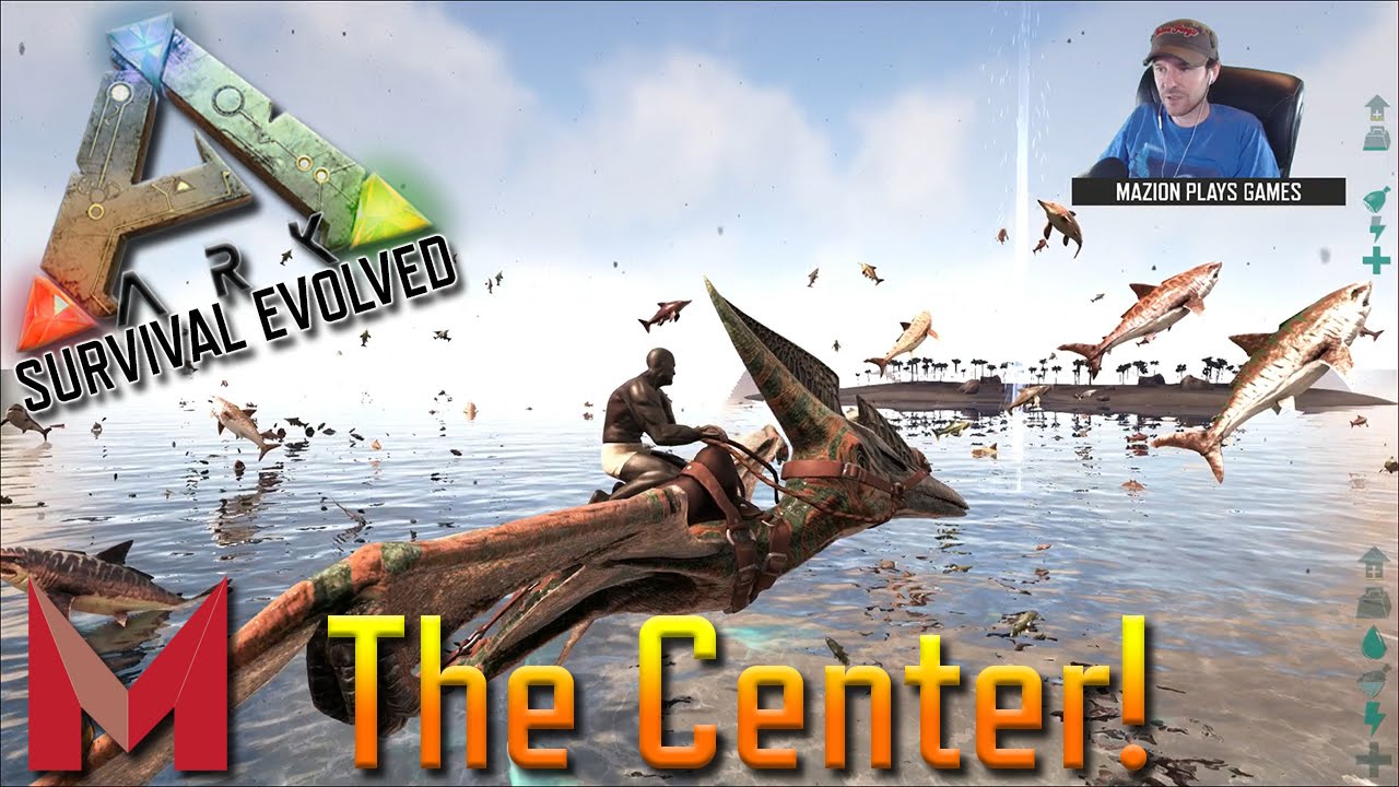 Underwater Air Bubbles On The Center Ark Survival Evolved Gameplay S4e7 Youtube