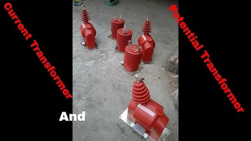 instrument transformers || physical view of Current Transformer (ct) and Potential Transformer (pt)