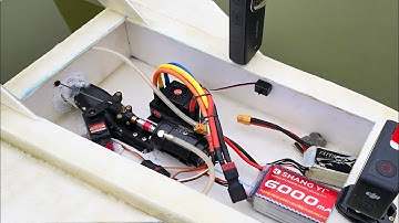 How to make Jet Turbo RC Boat using TFL Jet Thruster Brushless Motor