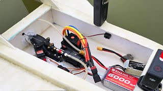 How to make Jet Turbo RC Boat using TFL Jet Thruster Brushless Motor