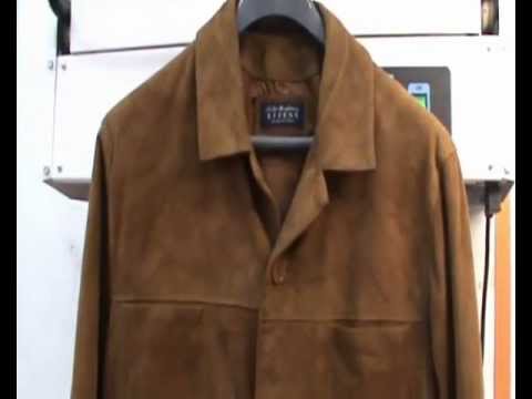 Acabado cazadora de ante. Tintorería WES ¿Cómo limpiar una chaqueta de ante en la lavadora de forma segura?