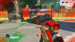 Widowmaker kills everyone, no help needed.
