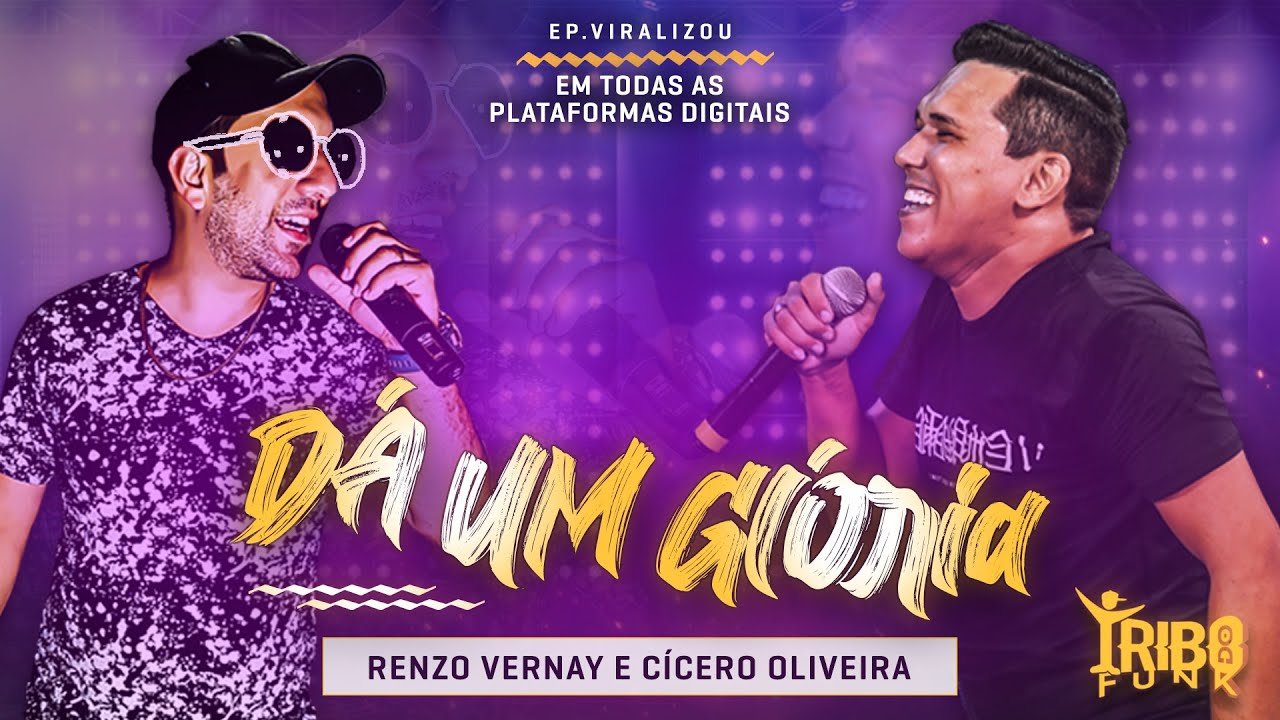 Tonton Dá Um Glória - Tribo do Funk feat. Cícero Oliveira - lyric Visualizer di YouTube